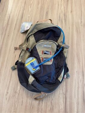 NWT CamelBak Hydration Backpack in tan and Black